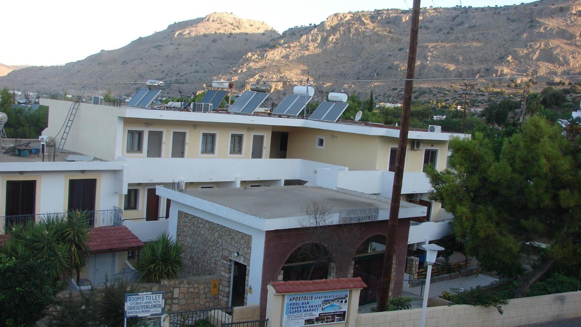 Apostolis Hotel Apartments Pefki Eksteriør bilde